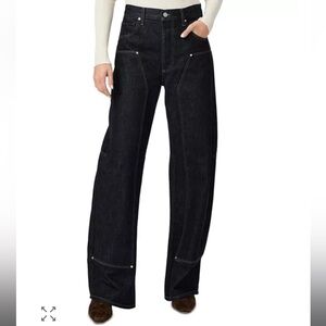 Paige Arellia Barrel Leg Jeans in Selma